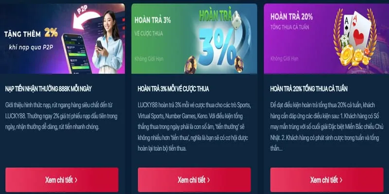 Hình ảnh khuyến mãi hoàn trả hàng tuần cho cá cược thể thao tại 55vin bắn cá